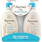 Aveeno Baby Gentle Moisturizing Daily Care Set, Natural Oat Extract, Natural Colloidal Oatmeal, 2 Items