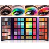 72 Colors Ultra Secret Eyeshadow Palette, 4 In 1 Color Board Matte Shimmer | Highly Pigmented Shades, Matte Shimmer Glitter Finish, Blendable Formula, Nude Natural Colors, All In One Palette