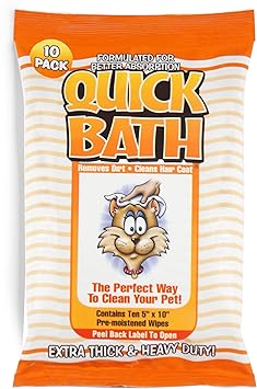 homemade cat bath wipes