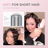 TYMO ROVY Hair Waver Crimper 25mm Dual Voltage Pink Ceramic Tourmaline view 5