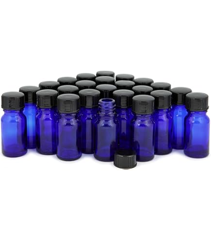 Vivaplex Grüne Glasflaschen 10 Ml Mit Pipette – 24 Stück, Ideal Für ätherische Öle & Parfum