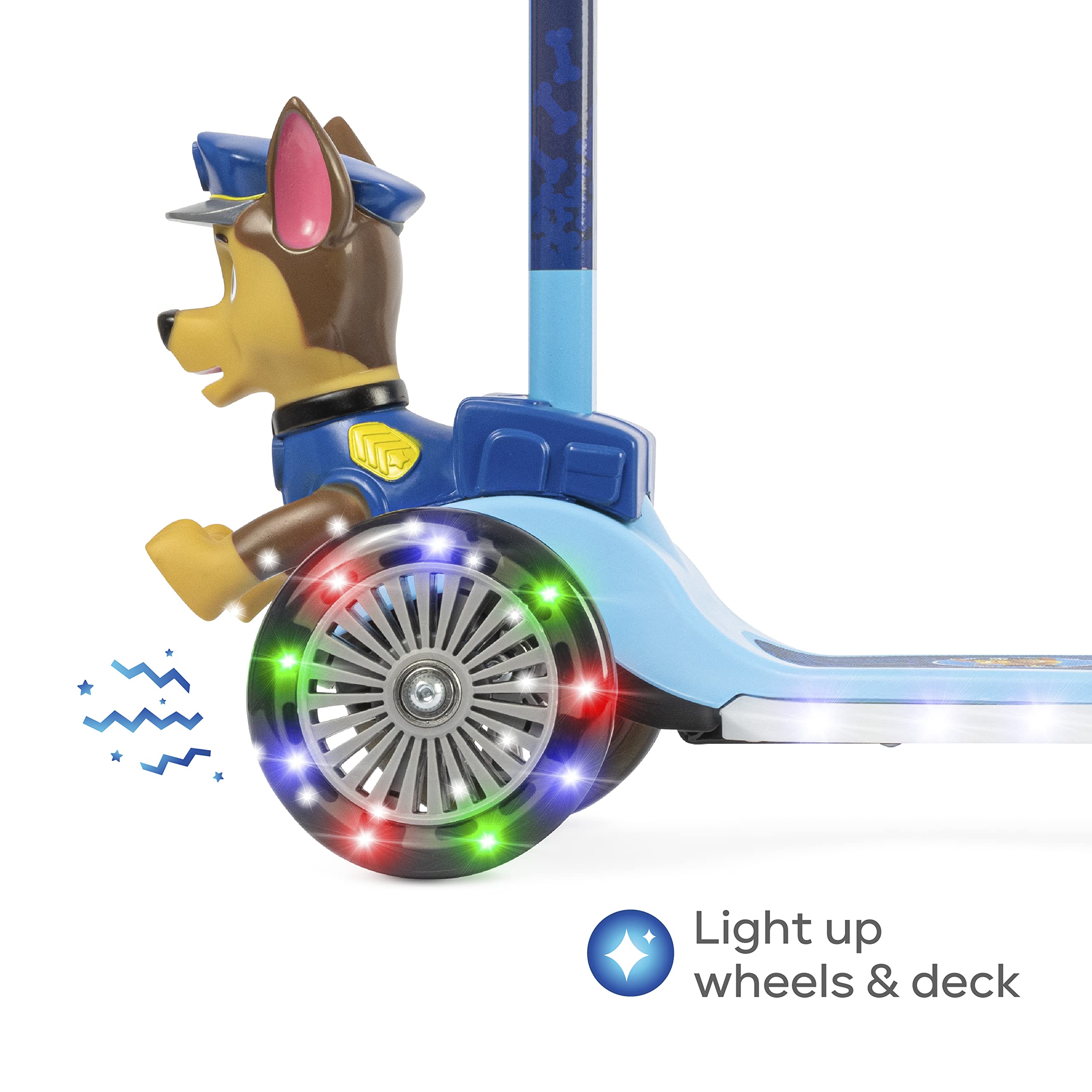 Sakar Self Balancing Toddler Scooter with Light-Up Wheels