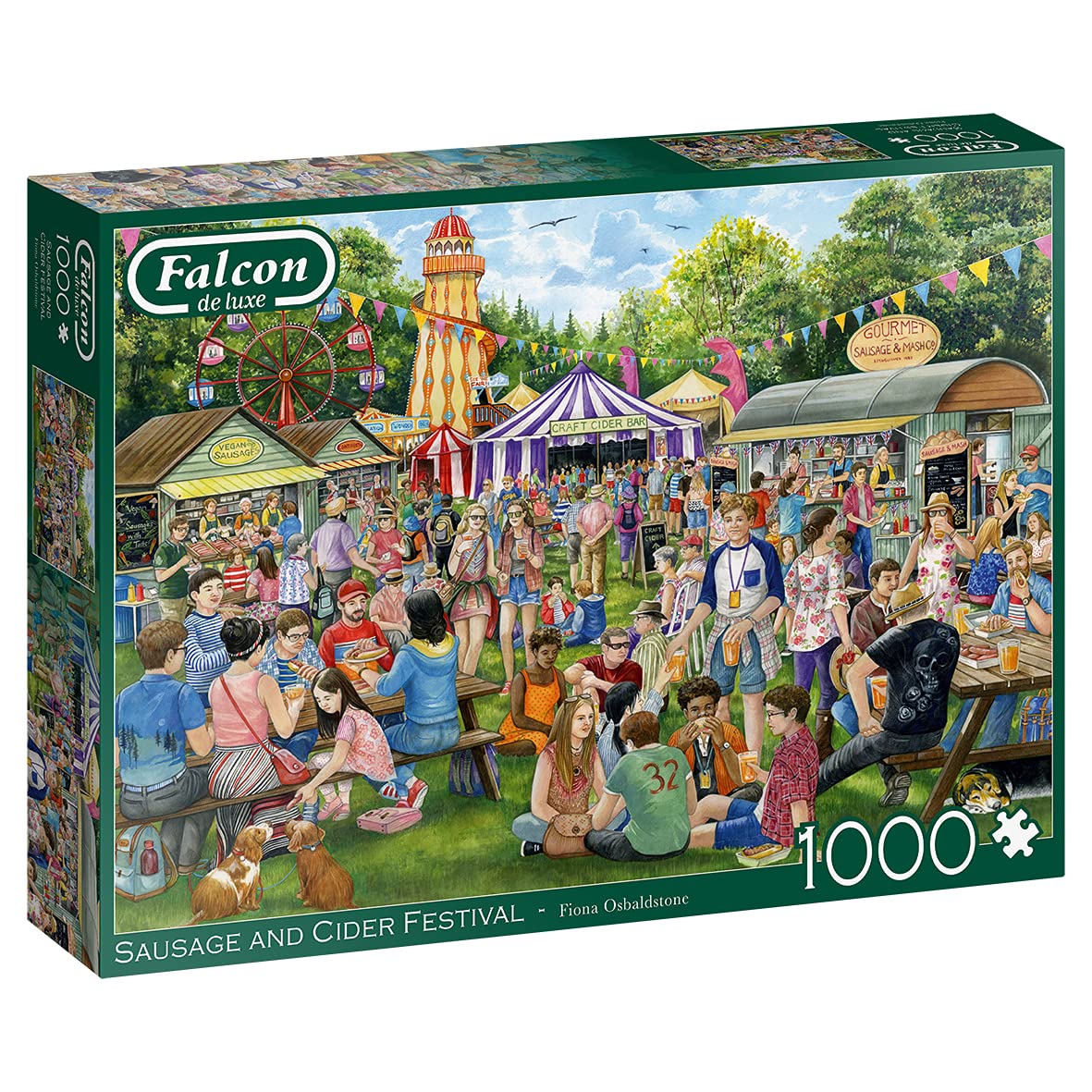 Jumbo, Falcon de luxe - Sausage & Cider Festival, Jigsaw Puzzles for Adults, 1,000 piece