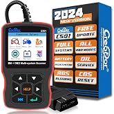 Creator C501 OBD2 Diagnostic Tool Fit for BMW and Mini Check Engine Light EPB ABS SRS DPF Diagnostic Scanner Code Reader with Battery Registration [Latest Version Update of C110+ C310+ C410 C420]