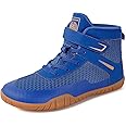 Sisttke Kids Wrestling Shoes Boys Girls Boxing Shoes Fitness Sneakers Zero Drop Sole