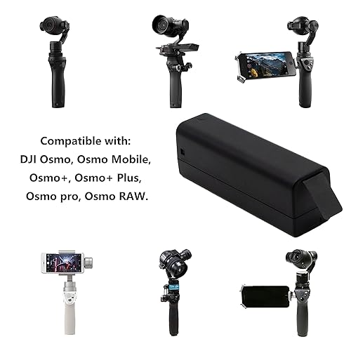 Upgrade Handheld Gimbal Camera Battery and Charger Set for DJI