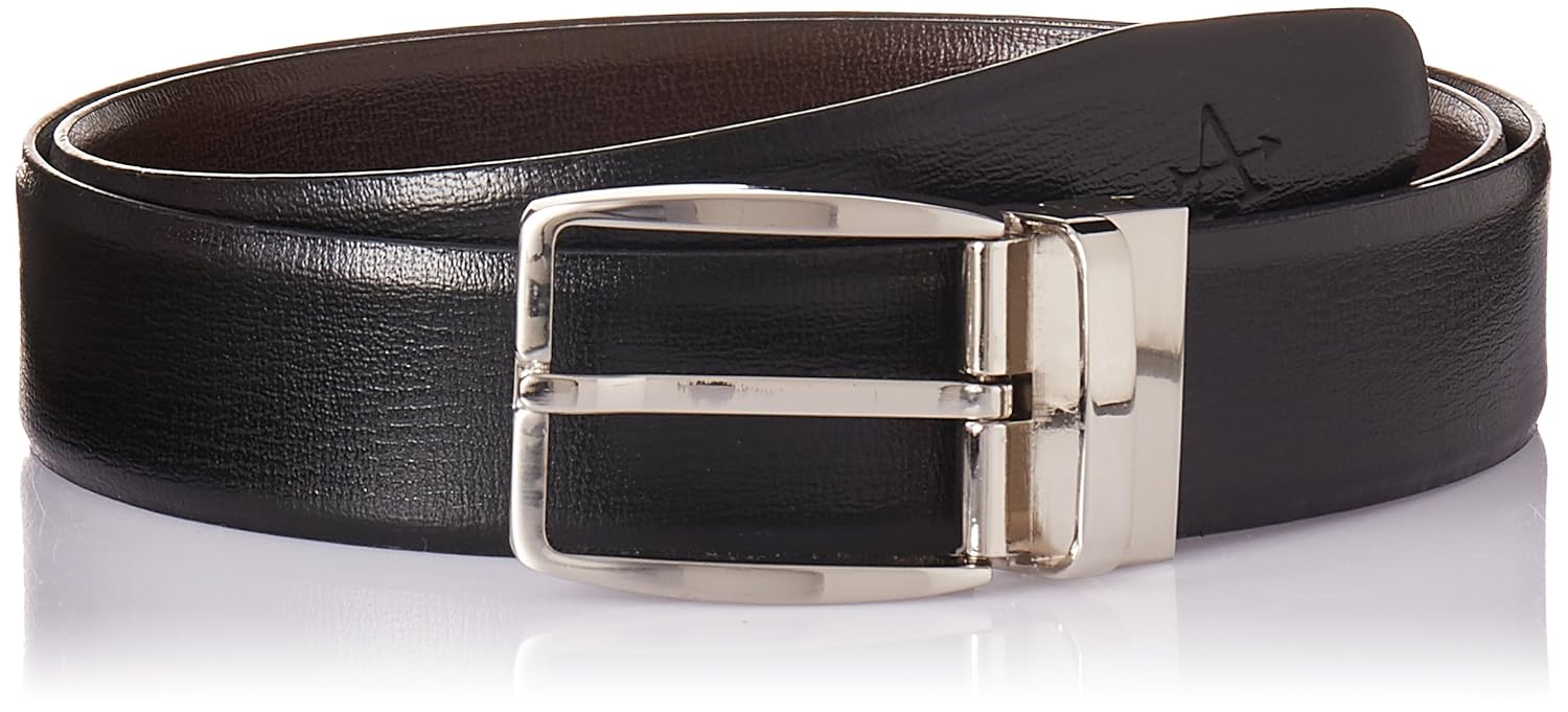 Buy Arrow Men's Leather Belt (8903411762104_One size_Black and Brown