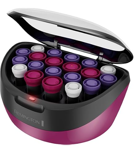 New T3 Micro Volumizing Hot Rollers Luxe Set - White and Purple Text T3 Volumizing Hot Rollers Luxe 1.5 main image 2