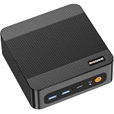 BOSGAME P6 Neo Mini Gaming PC, Desktop Computers Ryzen 7 6800H, Radeon 680M Graphics, 24GB DDR5 RAM, 1TB PCIe 4.0x4 SSD, Triple Display (HDMI/DP/USB4), USB4 8K 60Hz, WiFi 6E, BT5.2, Dual 2.5GbE LAN