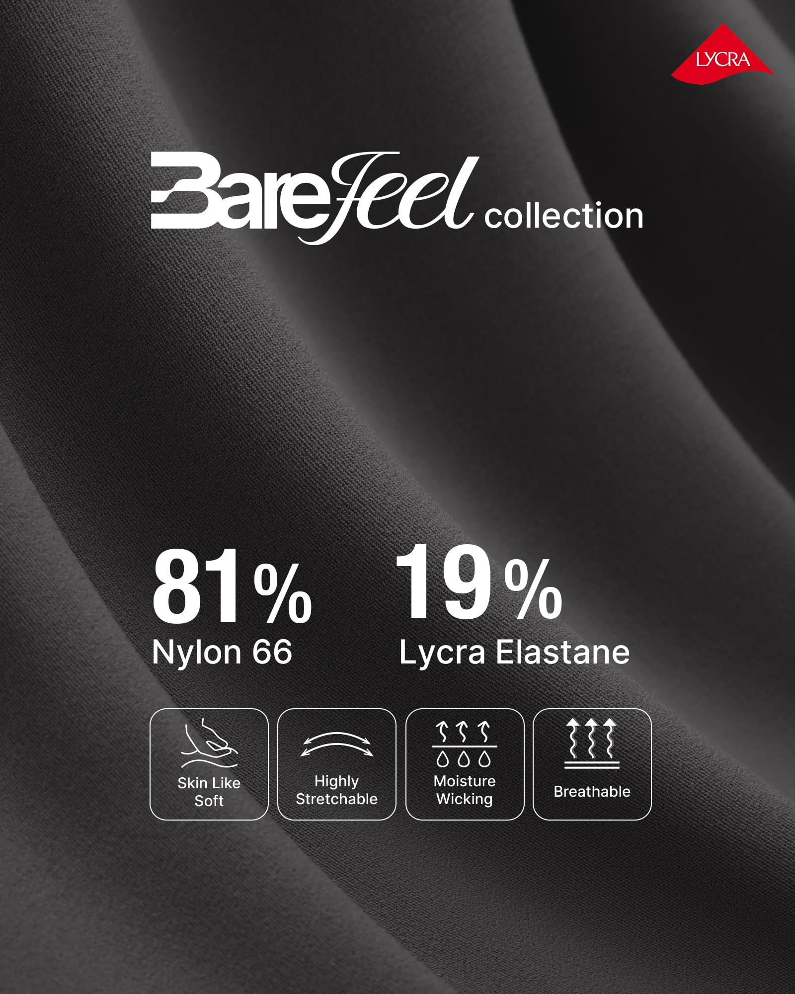 G4Free BareFeel High Stretch Yoga Pants Women Soft High Waisted Casual Wide Leg Pants with Pockets