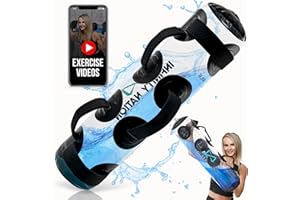 Infinity Nation Large Aqua Bag for Workout - Portable and Durable - Adjustable Water Weight Bag - Aqua Ball - Water Ball