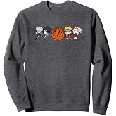 Naruto Shippuden 5 Chibi Group Anime Sweatshirt
