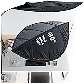 Cubicle Shade - Desk Shade for Cubicle to Block Light, Quick Install, No Tools Needed, Aircraft Grade Aluminium, UV-Resistant