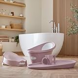 Shnuggle Bath Rinse Cup Pink Baby Shower Gift Gentle Tears Free Wet Hair Wash view 7
