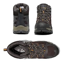NORTIV 8 Men's Waterproof Hiking Boots Outdoor Mid