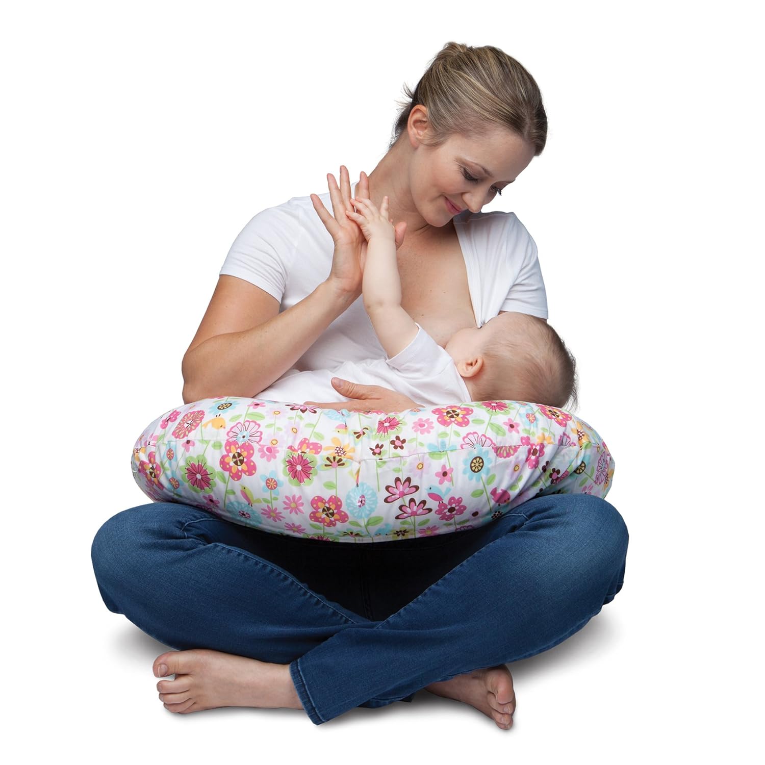 boppy slipcovered feeding and infant support pillow