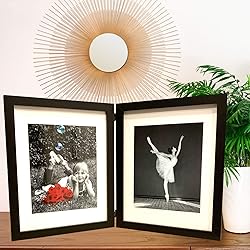 Tasse Verre 11x14 Black Folding Picture Frames With
