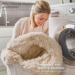 OLANLY 2x3 Machine Washable Small Bedside Rug, Soft