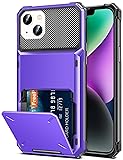 TITACUTE for iPhone 14 13 Case Wallet 5 Credit Card