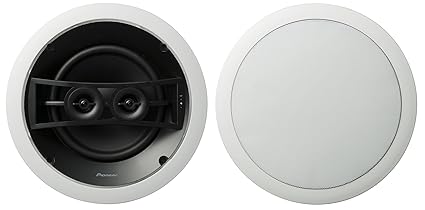Pioneer S Ic821d Custom Series 8 Inch Circular In Ceiling Speaker