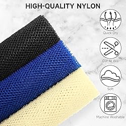 Metene 3 Pieces African Exfoliating Net, Colorful