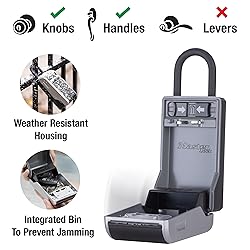 Master Lock Large Key Lock Box with Code, Key Safe