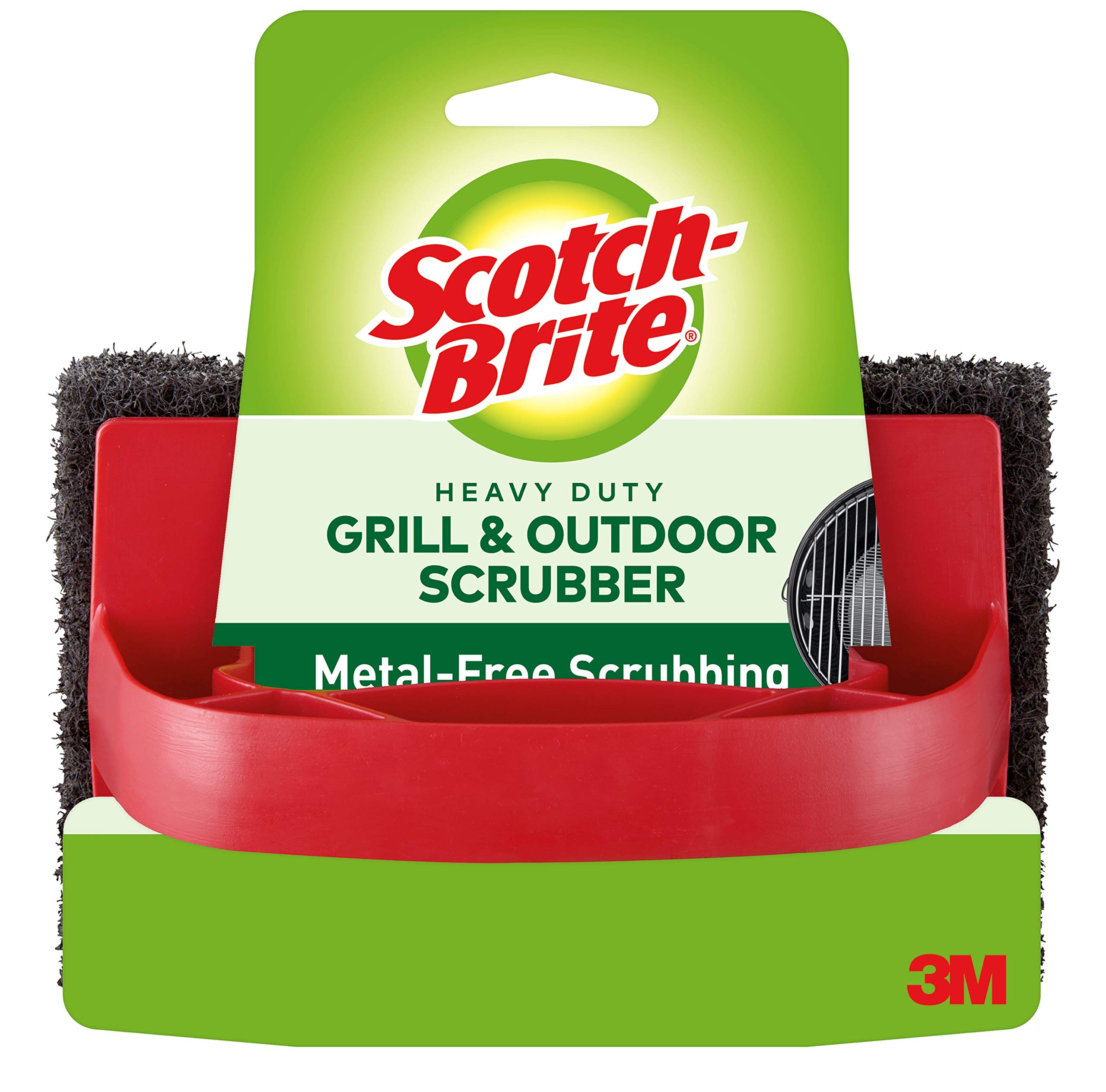 Scotch Brite Heavy Duty Barbeque BBQ Grill Scrub Cleaner