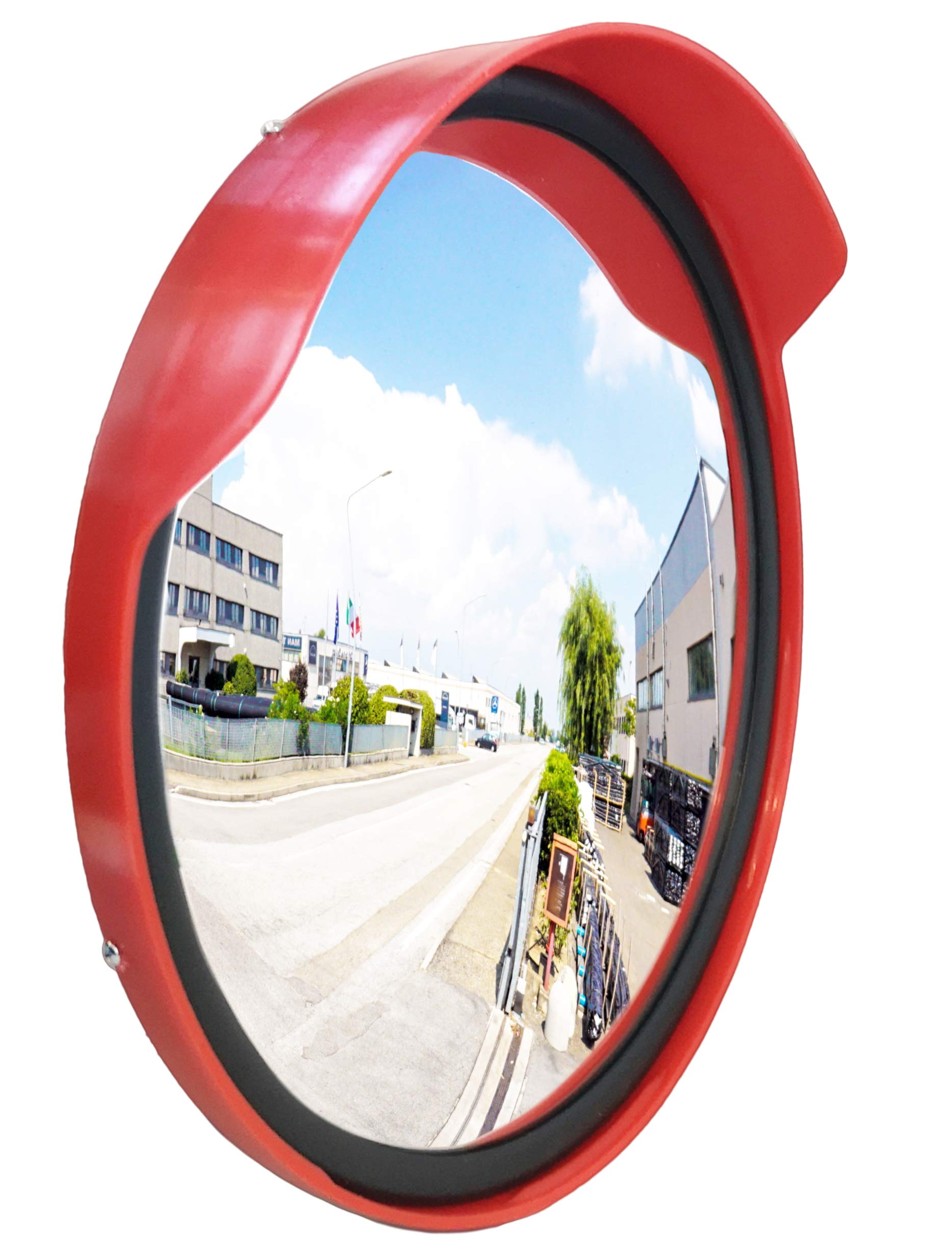Traffic Safety Mirror Observation Mirror Inspection Mirror, Convex Mirror 60 cm Top Vision with Seal on the Mirror