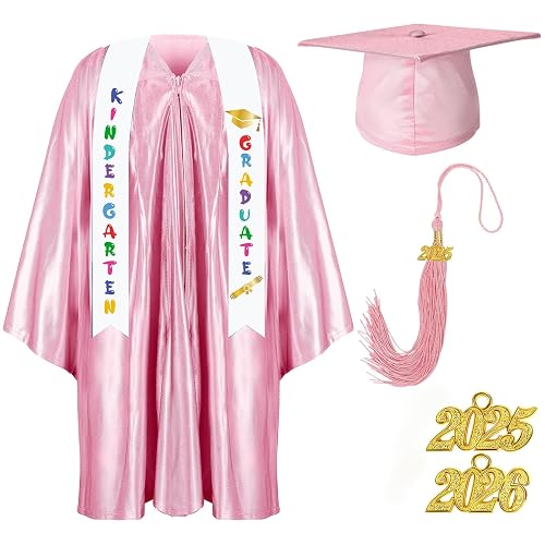 Foaincore 2025 Year Preschool and Kindergarten Graduation Gown Cap ...