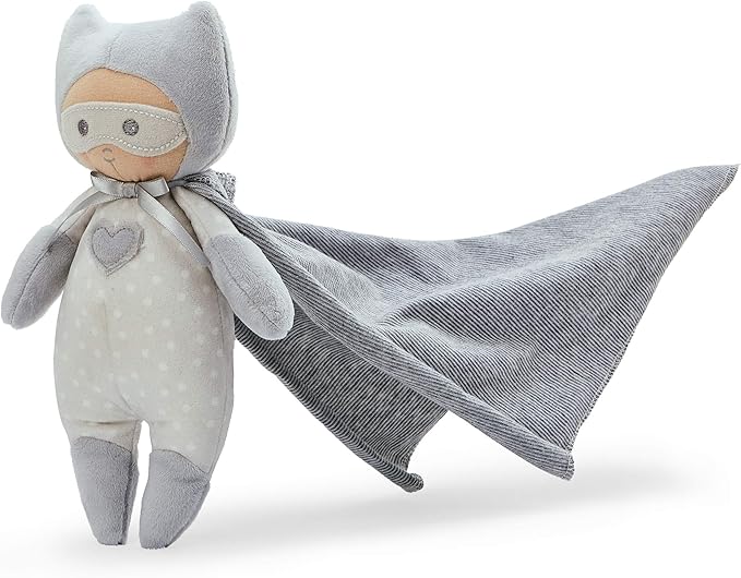Kaloo Petit Cœur De Beurre Peluche Mon Premier Super Heros 25 Cm K962339 Gris Amazon Fr Jeux Et Jouets