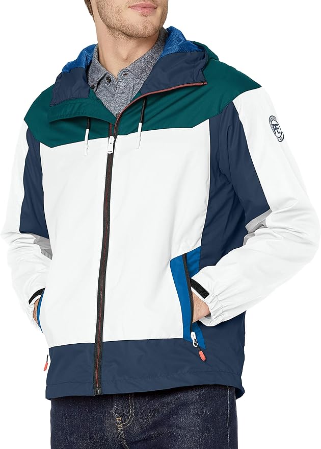 Perry Ellis Men's Outerwear mens Water Resistant Hooded Active Jacket