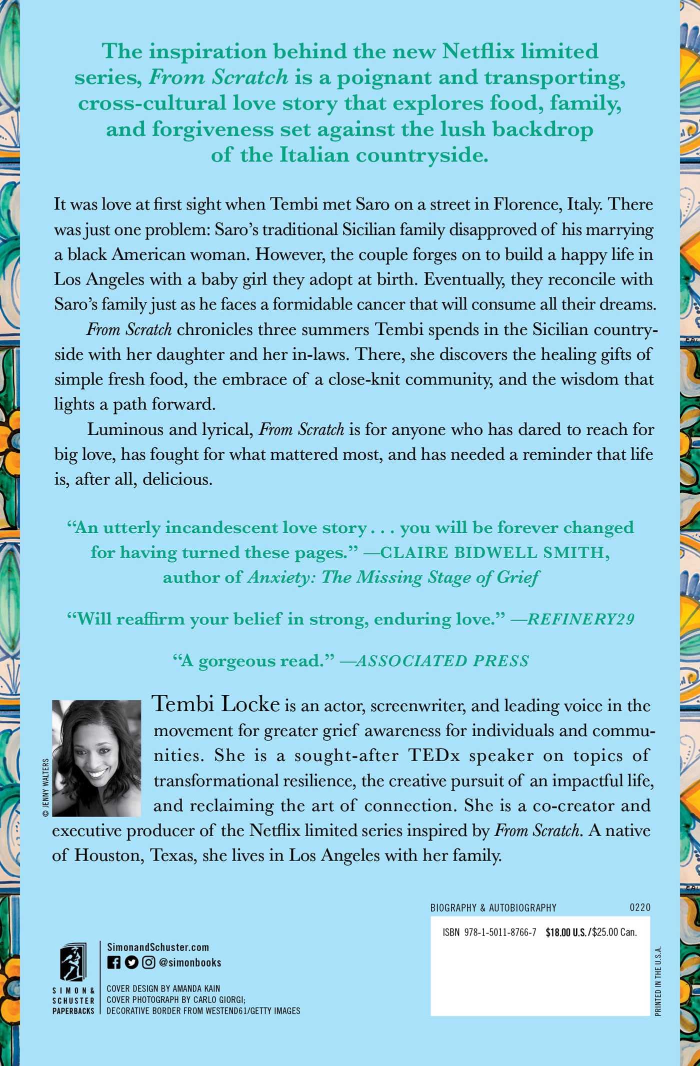 From Scratch: A Memoir of Love, Sicily, and Finding Home From Scratch: A Memoir of Love, Sicily, and Finding Home Paperback Audible Audiobook Kindle Hardcover Audio CD