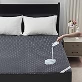 BEDLORE Full Size Mattress Protector, Waterproof Noiseless Mattress Cover with Stretchable Pockets for 6-15 inches Mattress,