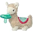 Mary Meyer WubbaNub Infant Pacifier With Amber Fawn Stuffed Animal - 6 Inches