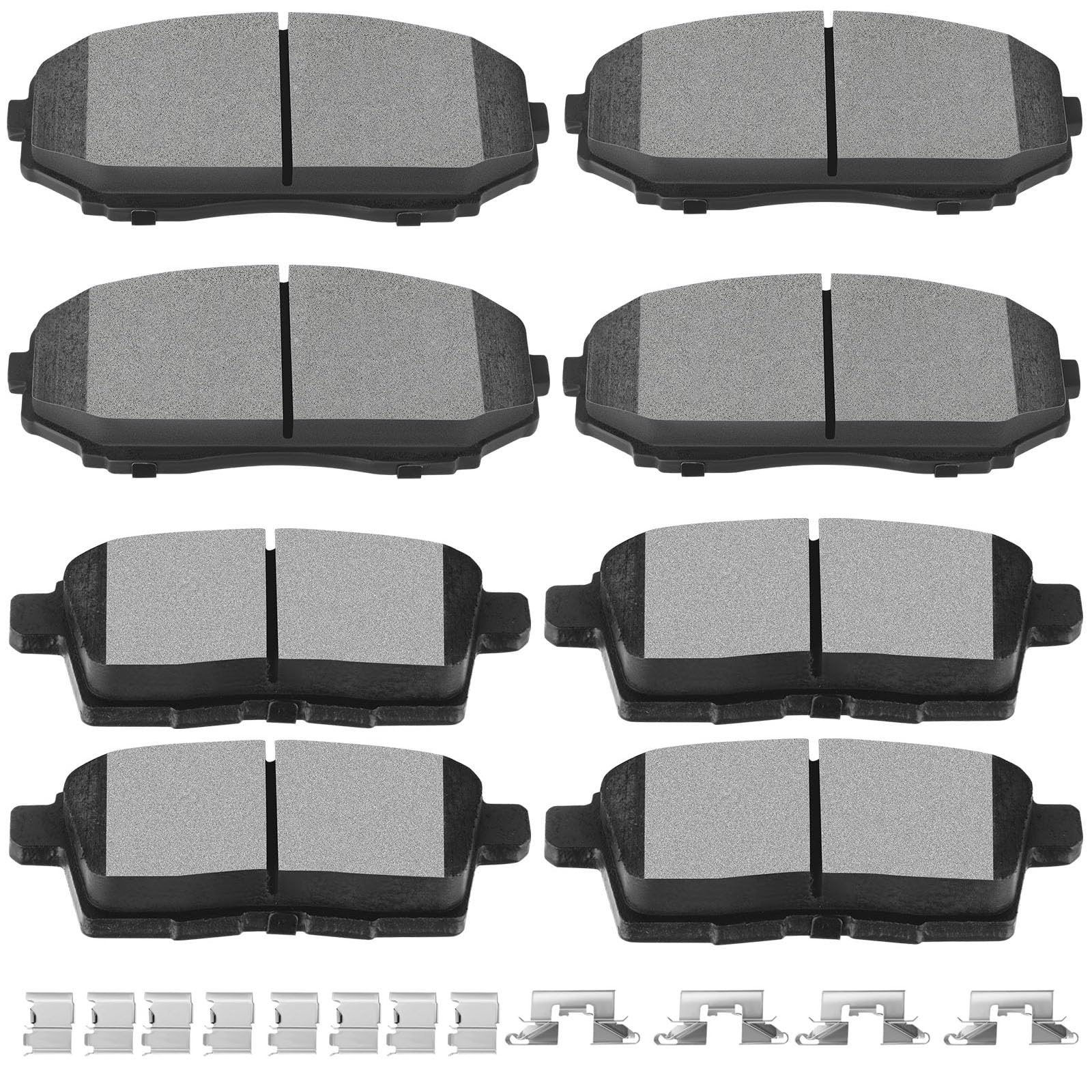 Photo 1 of Ceramic Brake Pads Kits,SCITOO 8pcs Brakes Pads Set fit for 2007-2010 for Ford Edge,2007-2010 for Lincoln MKX,2007-2012 for Mazda CX-7,2007-2015 for Mazda CX-9
