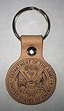 US Army Seal Leather Key Ring