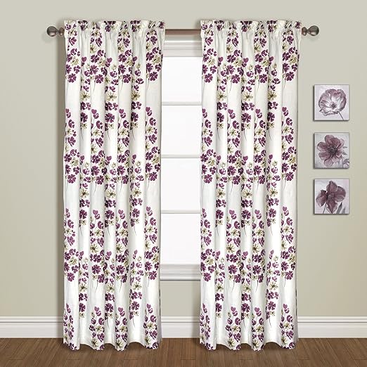 Amazon Com United Curtain Chelsea Window Curtain Panel 54 By 84