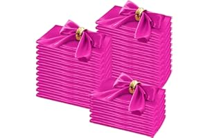 Horbaunal 100 Pack Satin Napkins 20" x 20" Oversized Dinner Napkins with Floral Edges, Soft Cloth Napkins for Parties, Weddings, Events, Hot Pink