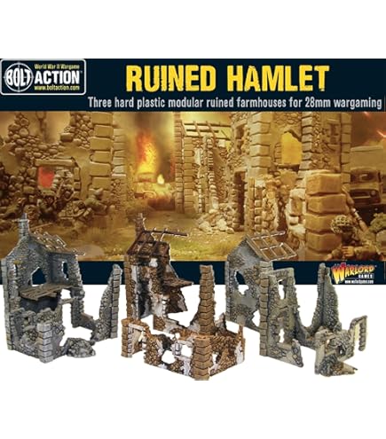 Warlord Games Bolt Action Battlefield Debris - 32 Teile Geländezubehör