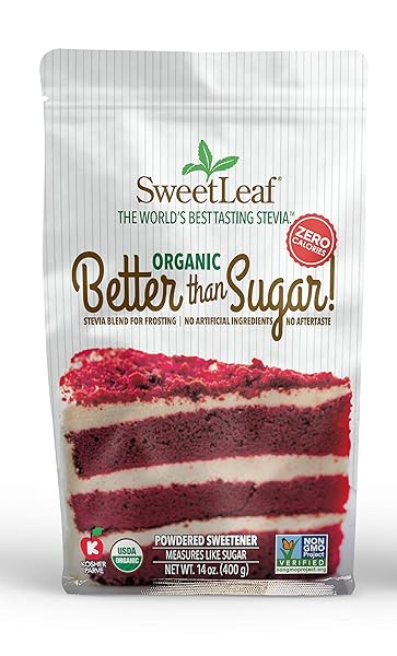 SWEETLEAF ORGANIC BETTER THAN SUGAR SWEETENER – SUGAR...