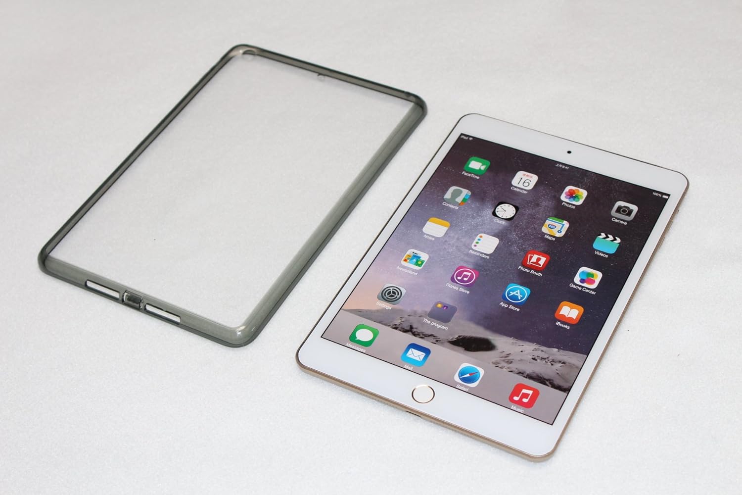 iPad Air Case / Apple iPad Air Hybrid Bumper Clear Back