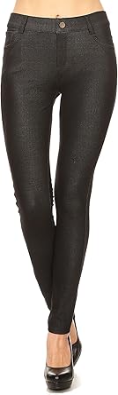 slimming stretch jeggings