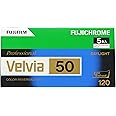 FUJIFILM Reverse Film Fujichrome Velvia 50 Broney 12 Sheets 5 Packs 120 VELVIA50 EP NP 12EX 5