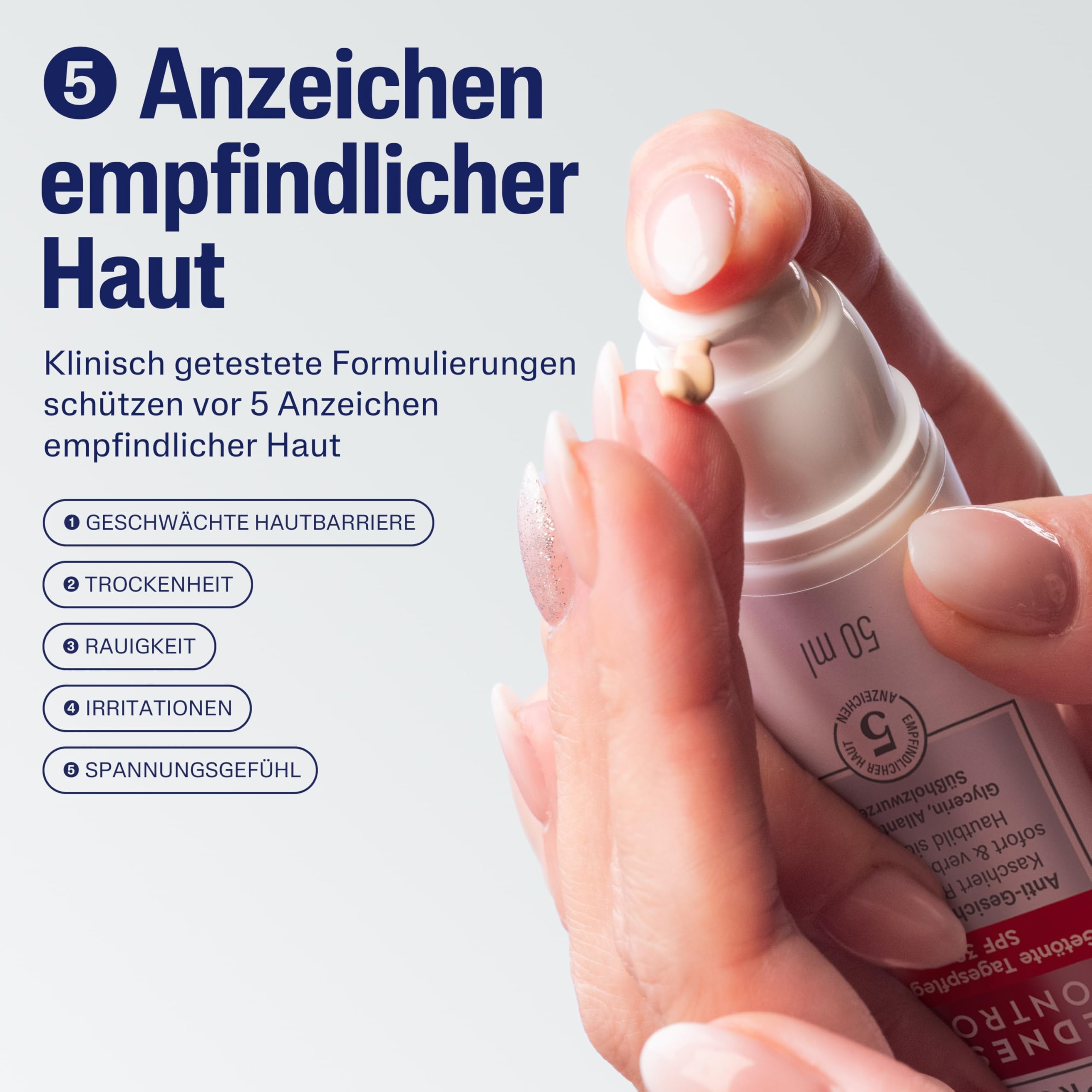 CETAPHIL PRO RednessControl Getönte Tagespflege SPF 30, 50ml, Kaschiert Hautrötungen sofort und gleicht den Hautton sichtbar aus, Spendet intensiv Feuchtigkeit, Schützt mit Lichtschutzfaktor 30 8