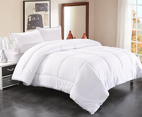 Toodou Soft Thick Quilt Down Alternative Twin Comforter For All