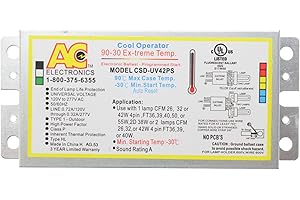 AC ELECTRONICS ACE CSD-UV42PS Elec CFL 4-PIN 2x42W Ballast