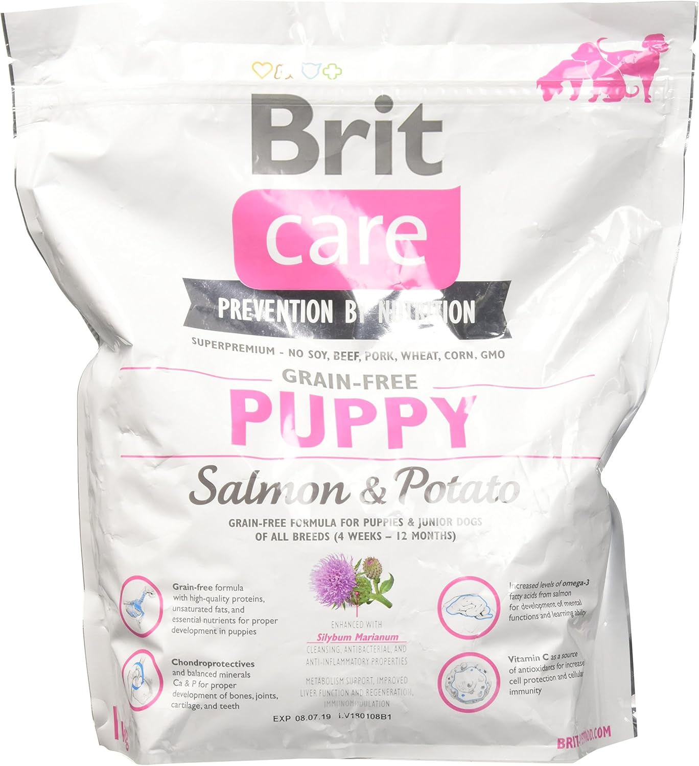 brit care puppy salmon potato