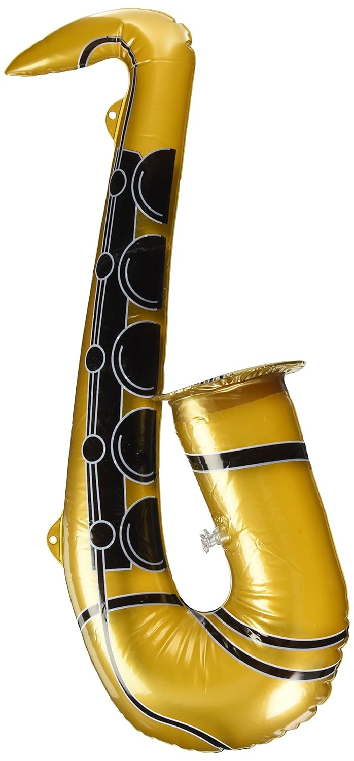 Inflatable Saxophone Gold Amazon.co.uk Toys & Games