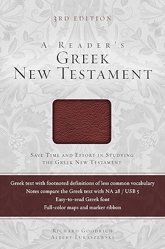 Download A Reader's Greek New Testament: Third Edition (English Edition) PDF