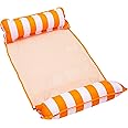Aqua 4-in-1 Monterey Hammock Pool Float & Water Hammocks – 2-3-4 Multipacks – Multiple Colors/Styles – for Adults and Kids Floating